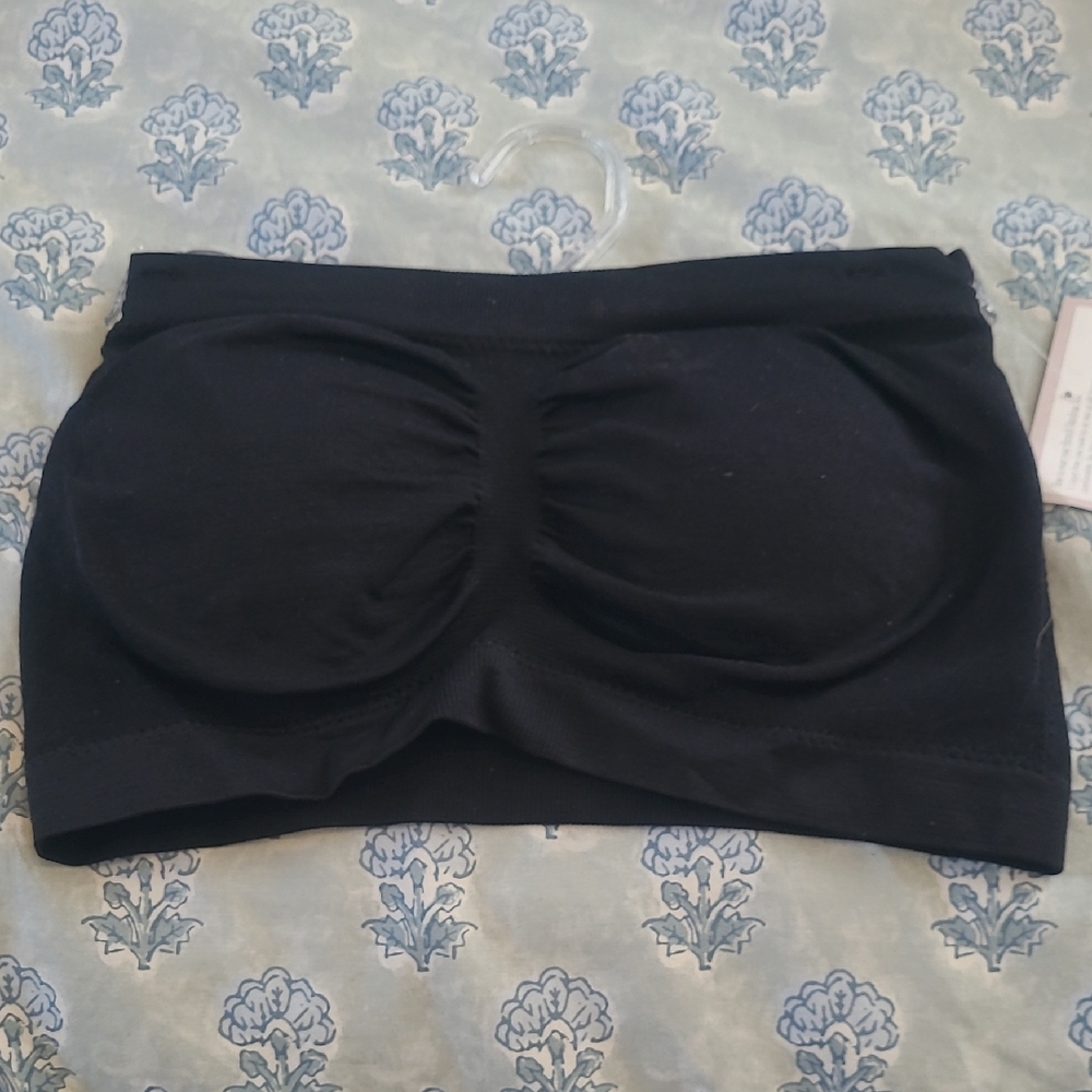 Fashion Forms Black and White Strapless Bandeau